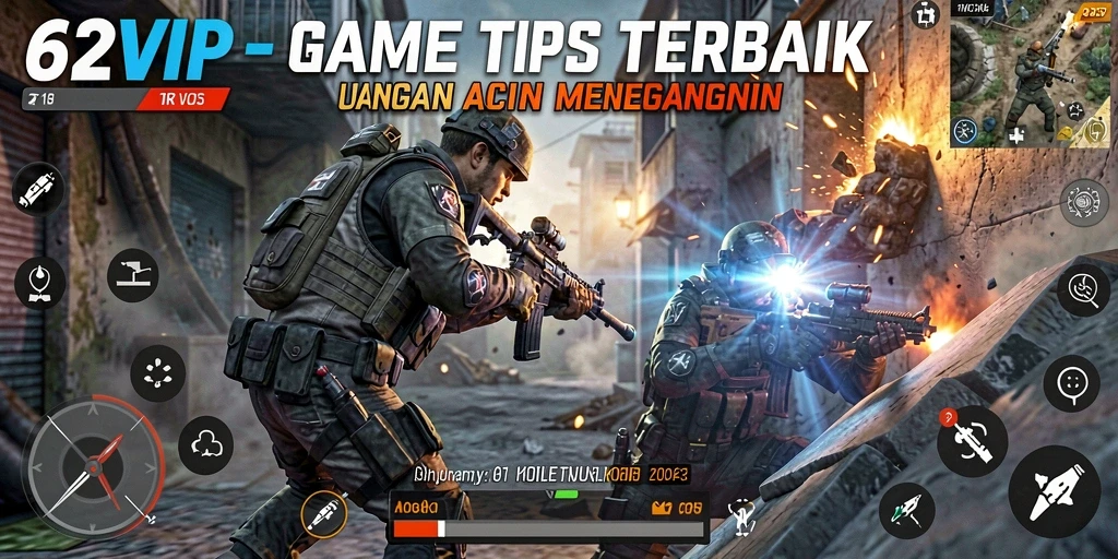 Gameplay seru dalam 62VIP dengan aksi TPS yang mendebarkan.