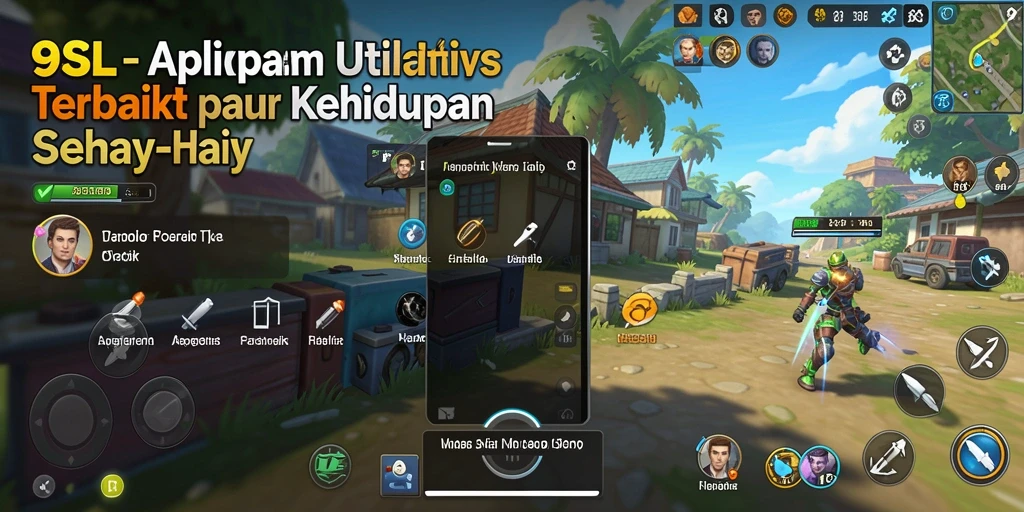 Tampilan utama <strong>9SL</strong> menunjukkan pengaturan tugas harian yang efisien.