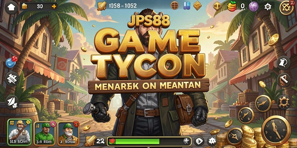 Tampilan gameplay JPS88 yang mendebarkan dalam membangun kerajaan bisnis.