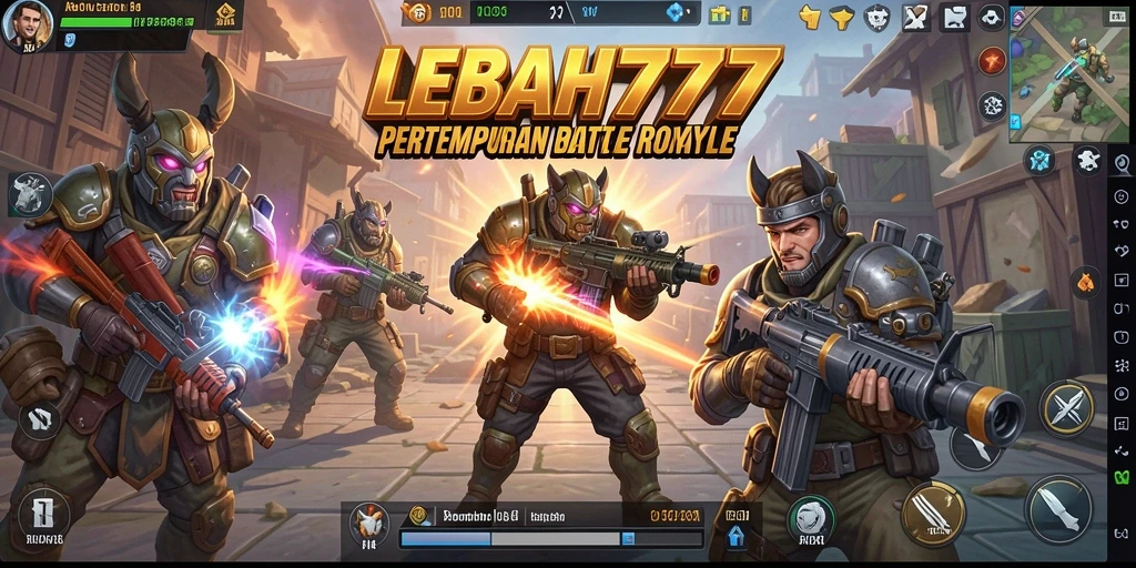 Gameplay seru dari LEBAH777 dengan pertempuran mendebarkan.