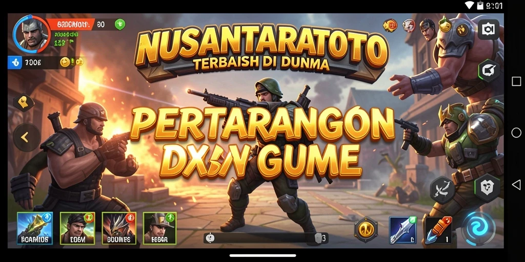 Gameplay seru dalam pertarungan NUSANTARATOTO yang mendebarkan.
