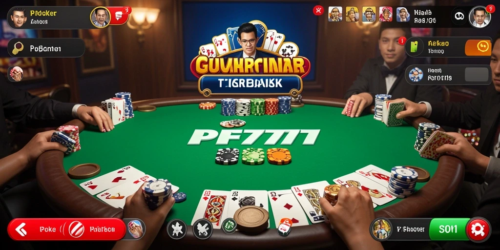 Tampilan gameplay PF777 yang menarik dan seru dengan banyak pemain aktif.
