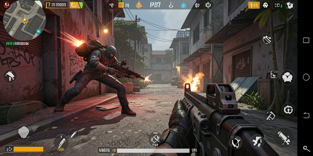 Menggambarkan gameplay seru PP7 dengan grafis memukau.