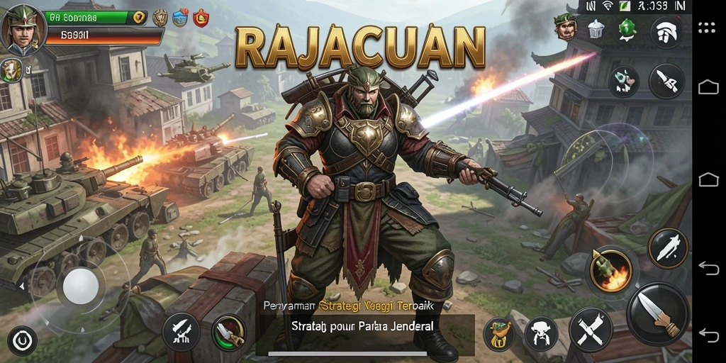 Pengalaman gameplay yang mendebarkan di RAJACUAN.