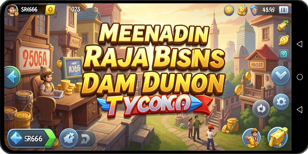 Screenshot SR6666 menampilkan pengalaman gameplay Tycoon yang seru.