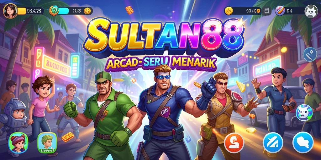 Tampilan gameplay SULTAN88 yang penuh aksi dan warna.