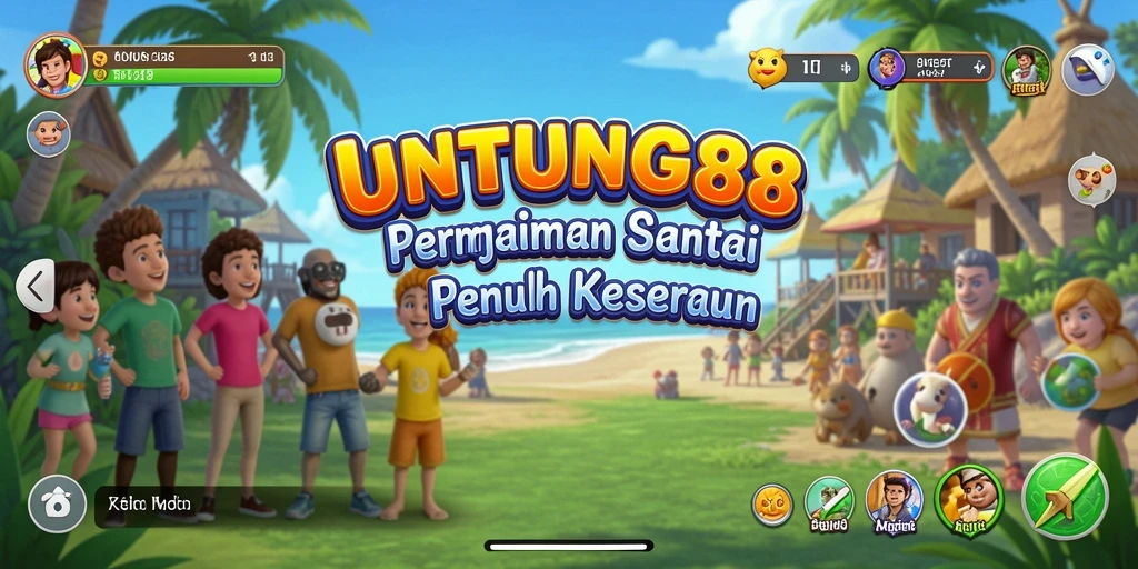 Tampilan menarik dari gameplay Casual UNTUNG88 yang seru dan menghibur.